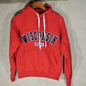 Women's Red Wisconsin Dells Hoodie - Size Small